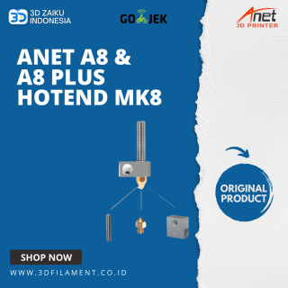 Original Anet A8 and A8 Plus Hotend Heatblock Hotblock MK8 Replacement
